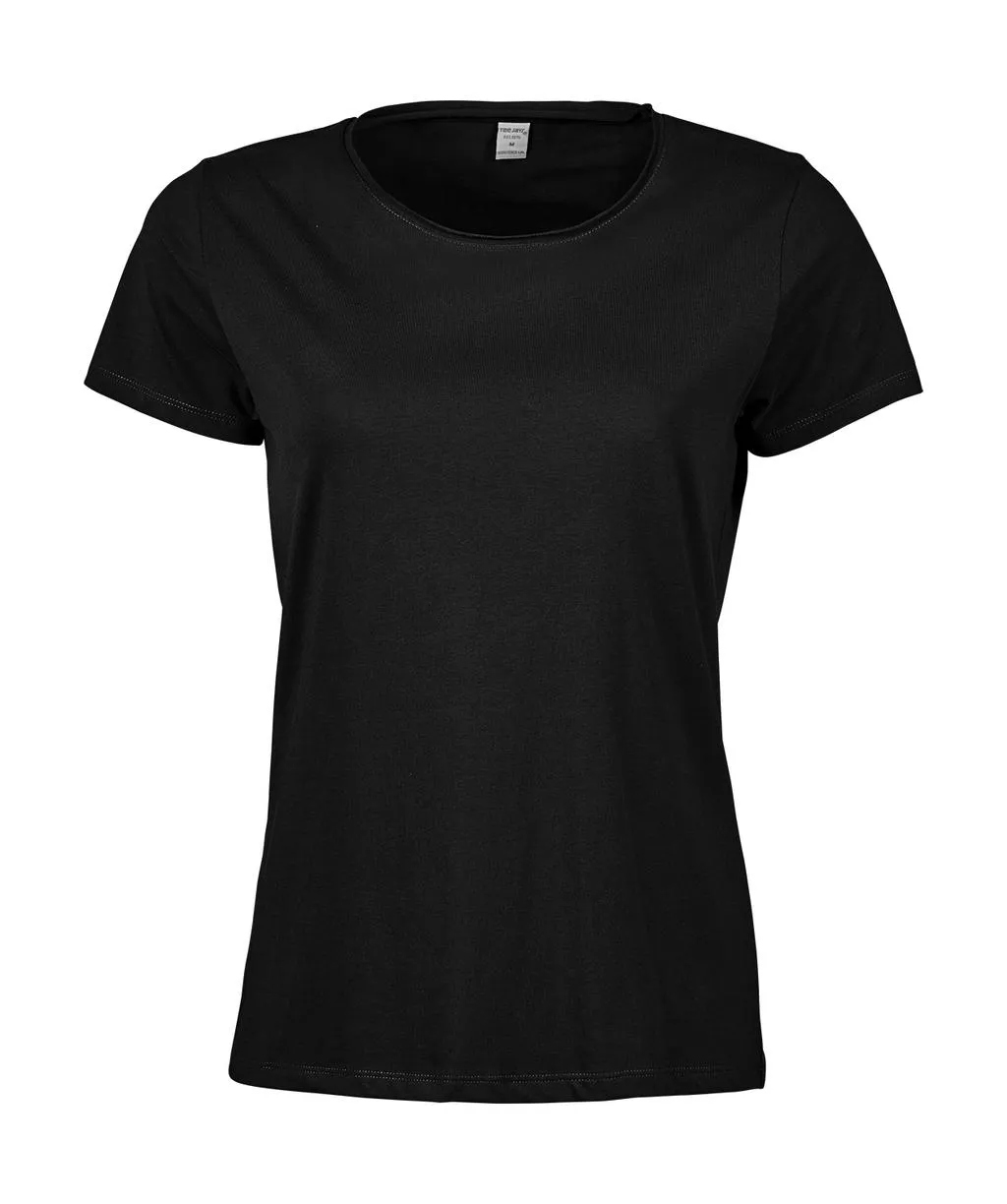 Dames T-shirt Tee Jays 5061 Raw Edge productfoto
