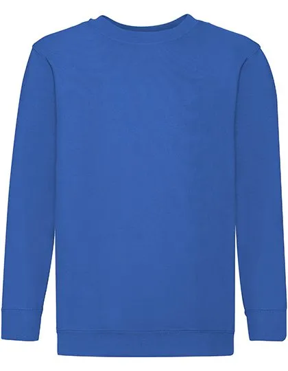 Kinder Sweater Fruit of the Loom 62-041-0 in Kinder Sweater Fruit of the Loom 62-041-0 royal blue