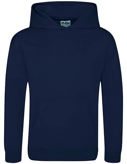 Kinder Hooded Sports Polyester JH006J in Kinder Hooded Sports Polyester JH006J Oxford Navy