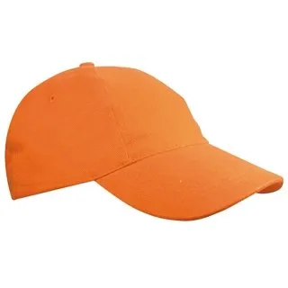 Goedkope Oranje Kinder Cap 5 panel Beechfield B10b productfoto