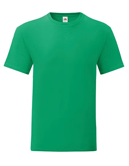 Heren T-shirt Fruit of the loom 61-430-0 in Heren T-shirt Fruit of the loom 61-430-0 - Kelly Green