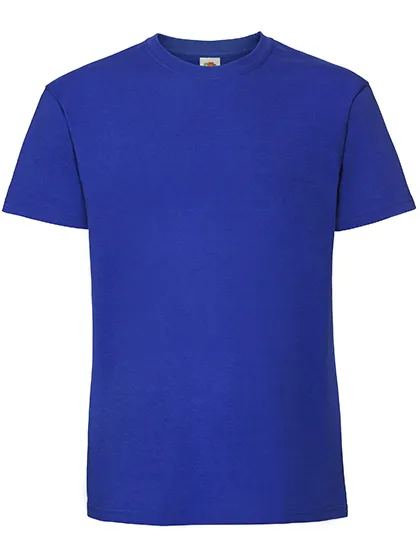 Heren T-shirt Ringspun Premium Fruit of the loom 61-422-0 in Heren T-shirt Ringspun Premium Fruit of the loom 61-422-0 - Royal Blue