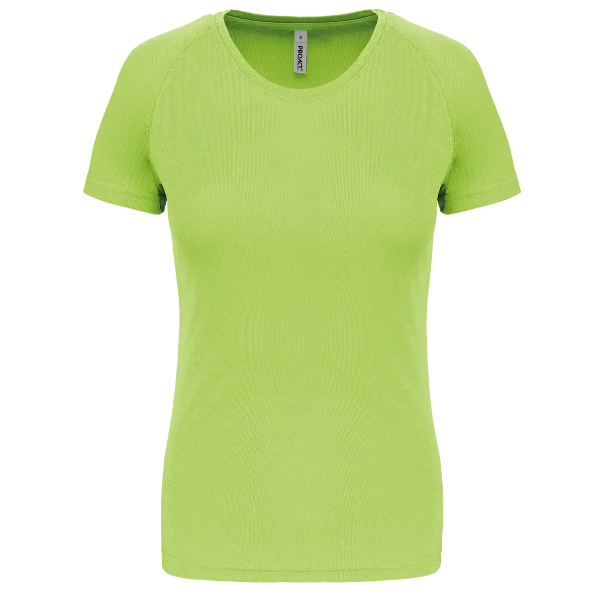 Dames Sportshirt Proact PA439 in Dames Sportshirt Proact PA439 - Lime