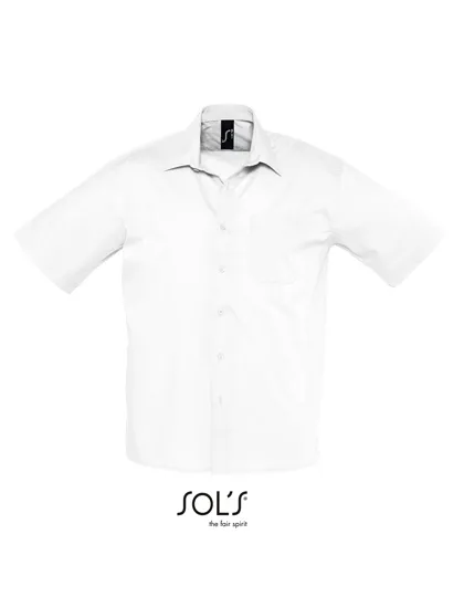 Overhemd korte mouw Popline Sol's 16050 productfoto