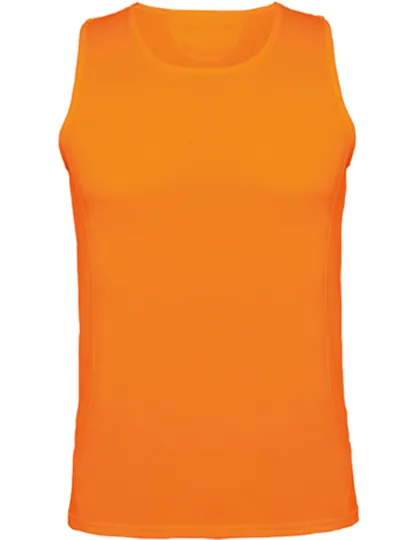 Heren Tanktop André Roly PD0350 in Heren Tanktop André Roly PD0350 - Fluor Orange