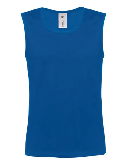 Heren Tanktop B&C TM200 Athletic Move TM200 in Heren Tanktop B&C TM200 Athletic Move TM200 - Royal Blue