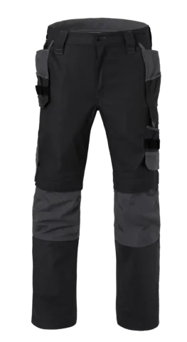 HAVEP Werkbroek Attitude 80230 in HAVEP Werkbroek Attitude 80230 zwart-charcoal grijs