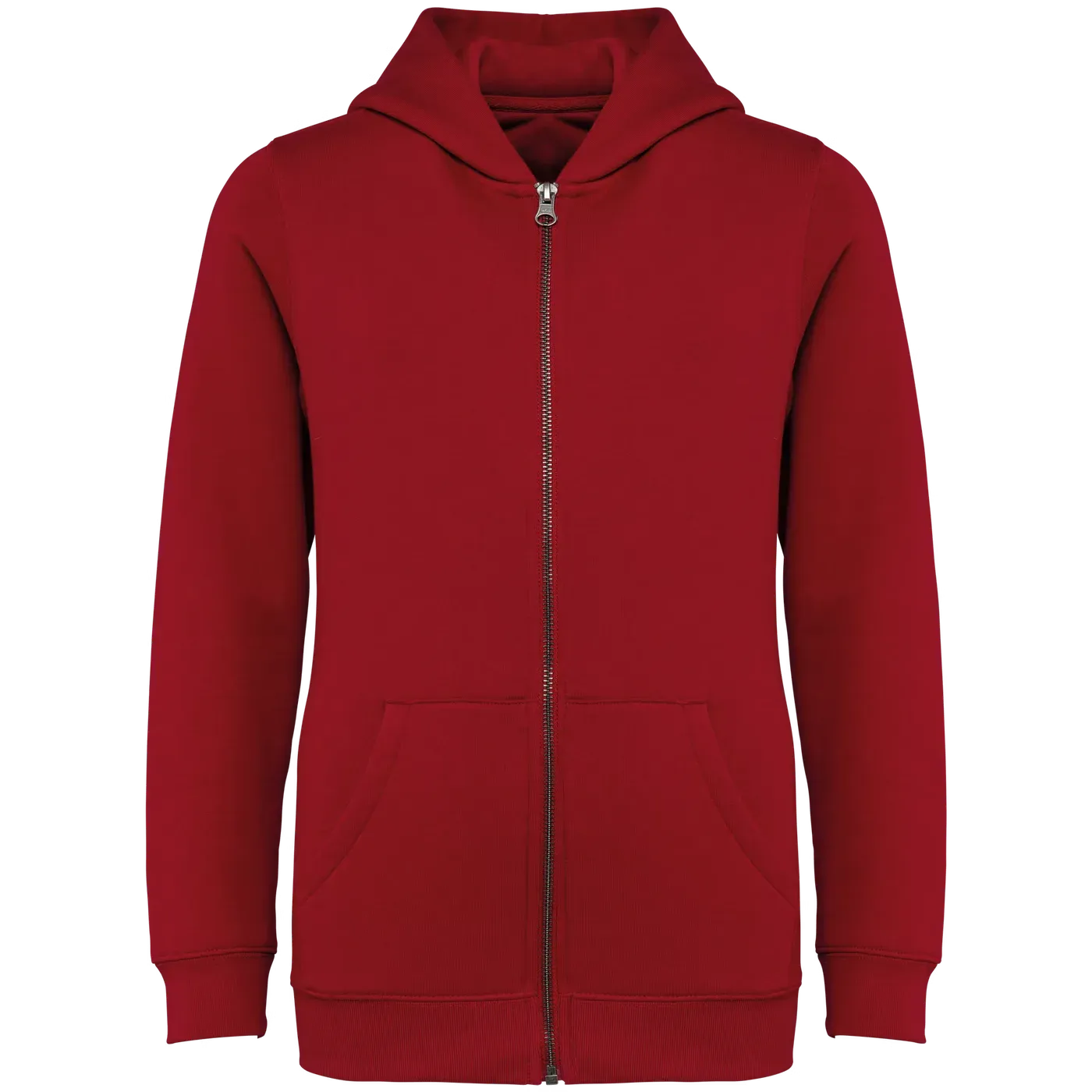 Kinder Hooded Sweater Full Zip Native Spirit NS405 in Kinder Hooded Sweater Full Zip Native Spirit NS405 HIBISCUS RED