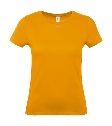 Dames T-shirt B&C E150 TW02T in Dames T-shirt B&C E150 TW02T Apricot
