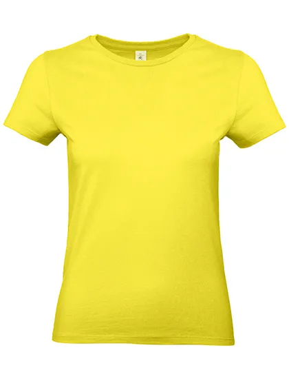 Dames T-shirt B&C E190 TW04T in Dames T-shirt B&C E190 TW04T - Solar Yellow