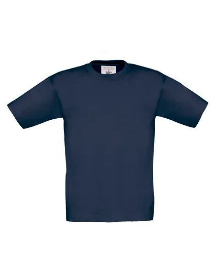 Kinder T-shirts B&C 190 Exact in navy