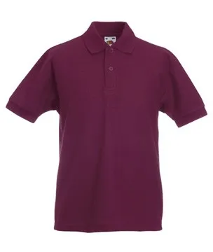 Kinder poloshirt Fruit of the Loom 63-417-0 productfoto