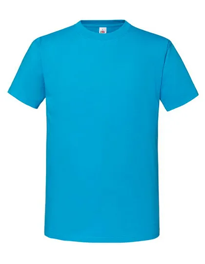 Heren T-shirt Ringspun Premium Fruit of the loom 61-422-0 in Heren T-shirt Ringspun Premium Fruit of the loom 61-422-0 - Azure Blue