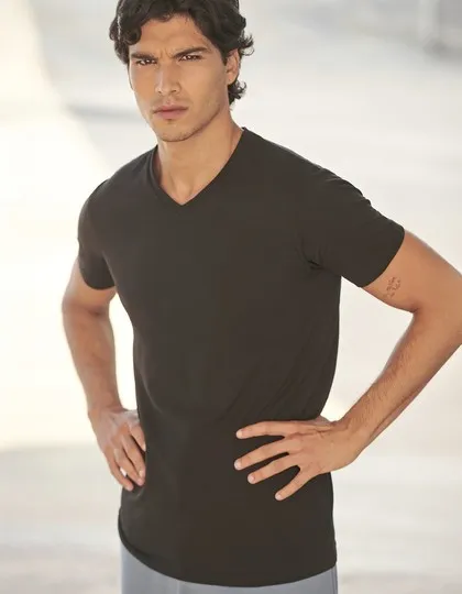 Heren T-Shirt Sols V-Neck Regent productfoto