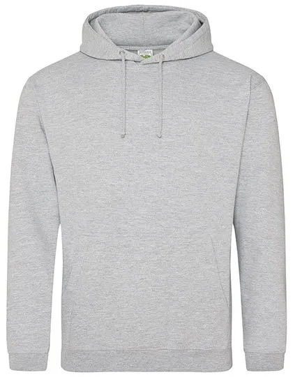 Heren Hoodie College AWDis JH001 in Heren Hoodie College AWDis JH001 Heather Grey