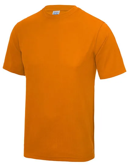 Heren Sportshirt AWDis JC001 in Heren Sportshirt AWDis JC001 Orange Crush