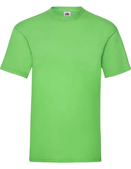 T-shirts Fruit of the Loom Value weight 61-036-0 in T-shirts Fruit of the Loom Value weight 61-036-0 - Lime
