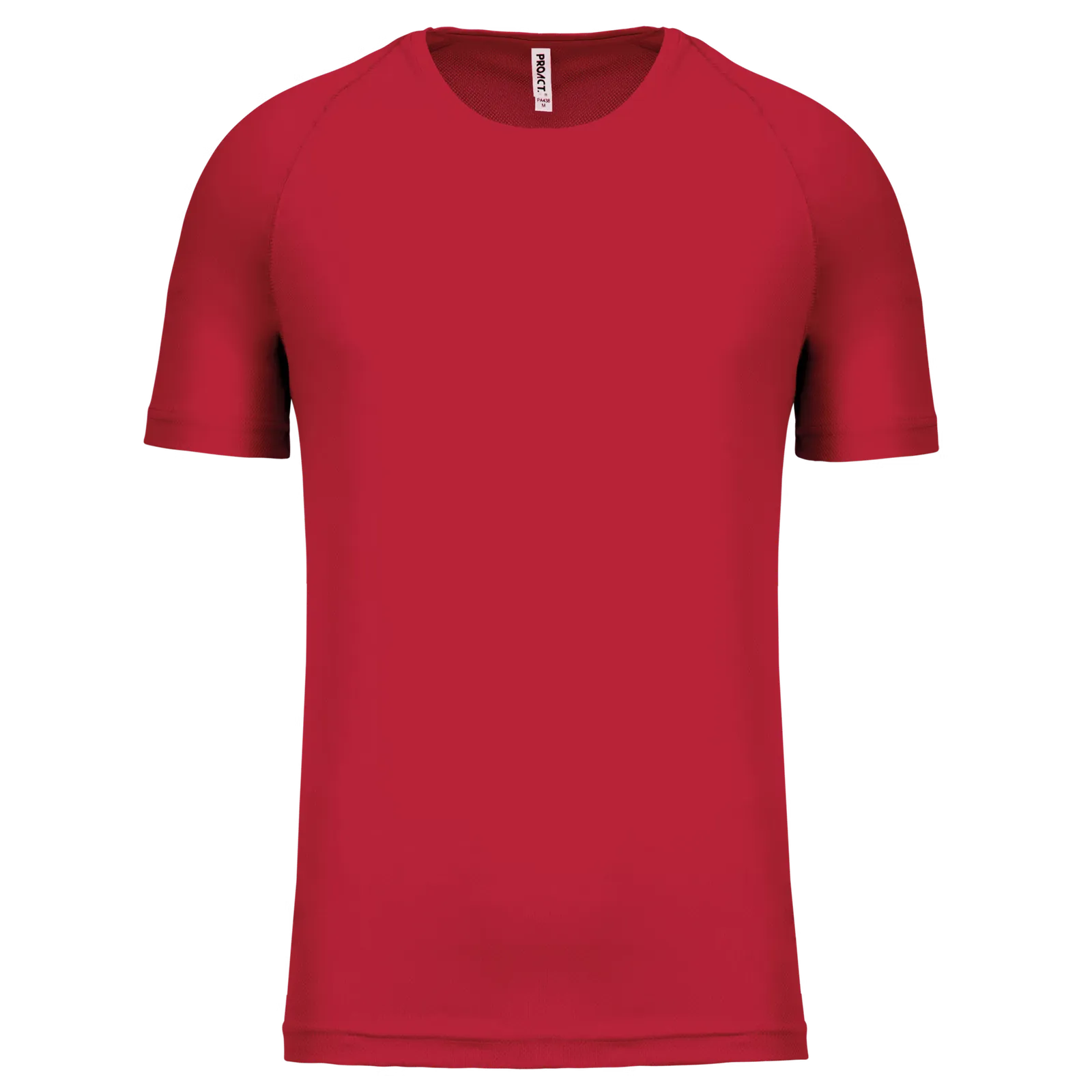 Heren Sportshirt Proact PA438 in Heren Sportshirt Proact PA438- Red