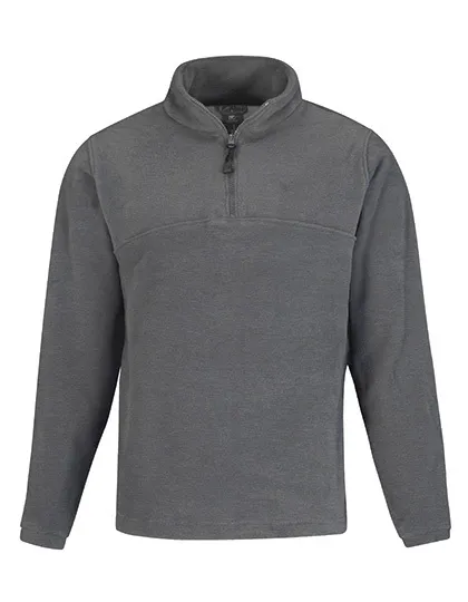 Heren Fleece Sweater B&C Highlander FU704 in Heren Fleece Sweater B&C Highlander FU704 charcoal
