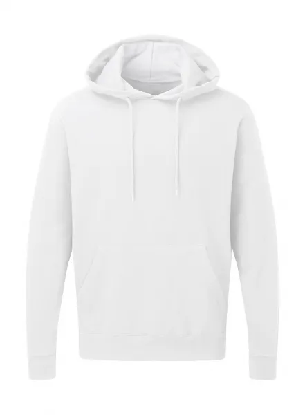 Heren Hooded Sweater SG27 in Heren Hooded Sweater SG27 White