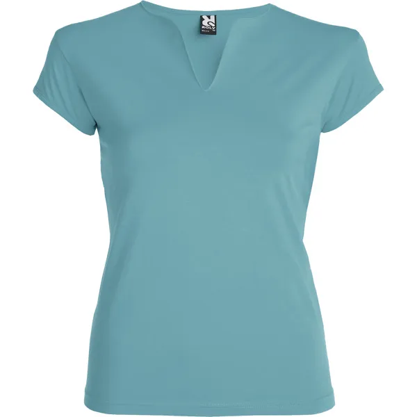 Dames T-shirt Belice Roly CA6532 in dusty blue