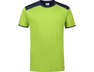 T-shirt Santino Tiesto in T-shirt Santino Tiesto - Lime/Real Navy