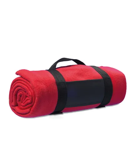 Fleecedeken L-merch Winchester NT1761 in Fleecedeken L-merch Winchester NT1761 Rood