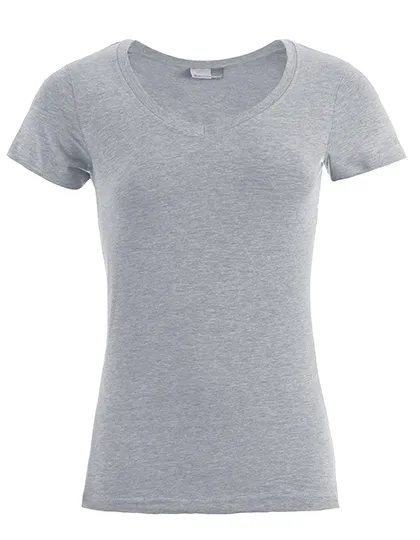 Dames T-shirt Promodoro Slim Fit V-Neck-T 3086 in Dames T-shirt Promodoro Slim Fit V-Neck-T 3086 - Sports Grey