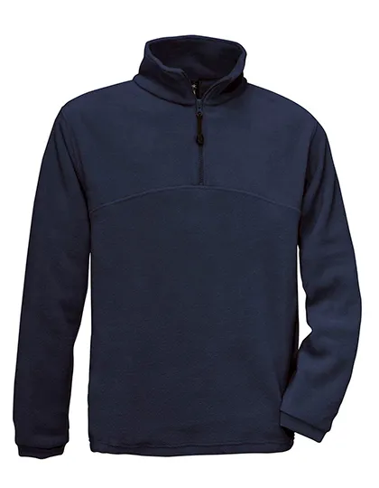 Heren Fleece Sweater B&C Highlander FU704 in Heren Fleece Sweater B&C Highlander FU704 Navy