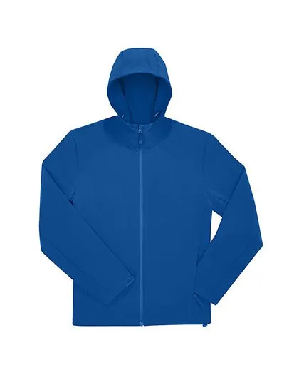 Heren Hoodie Softshell Jas B&C Reset JG006 productfoto