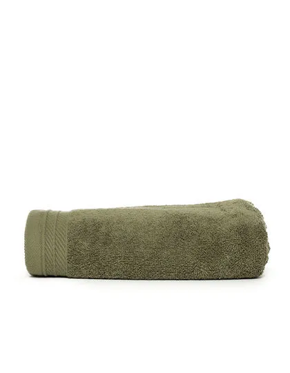 Organische Handdoek The One Towelling T1-ORG50 in Organische Handdoek The One Towelling T1-ORG50 olive Green