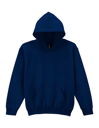 Kinder Hoodie Gildan Blend 18500B in Blend Youth Hooded Sweatshirt Navy
