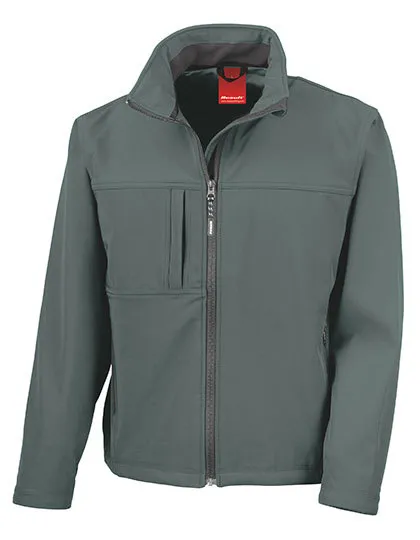 Softshell Heren Jas Result Classic R121M in Softshell Heren Jas Result Classic R121M Grey