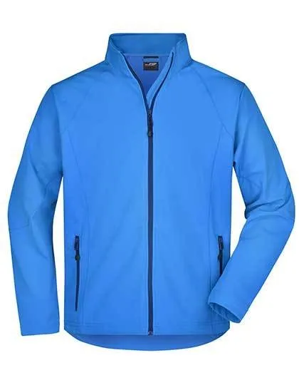 Heren Softshell Jas Daiber JN1020 productfoto