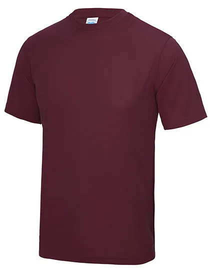 Heren Sportshirt AWDis JC001 in Heren Sportshirt AWDis JC001 Burgundy