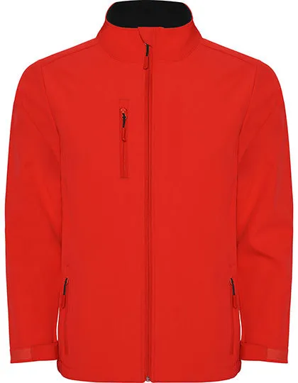 Kinder Softshell Jas Nebraska Roly SS6436 in Kinder Softshell Jas Nebraska Roly SS6436 Rood