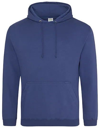 Heren Hoodie College AWDis JH001 in Heren Hoodie College AWDis JH001 Denim Blue