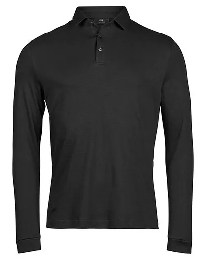 Heren Polo LS Tee Jays Pima Cotton productfoto