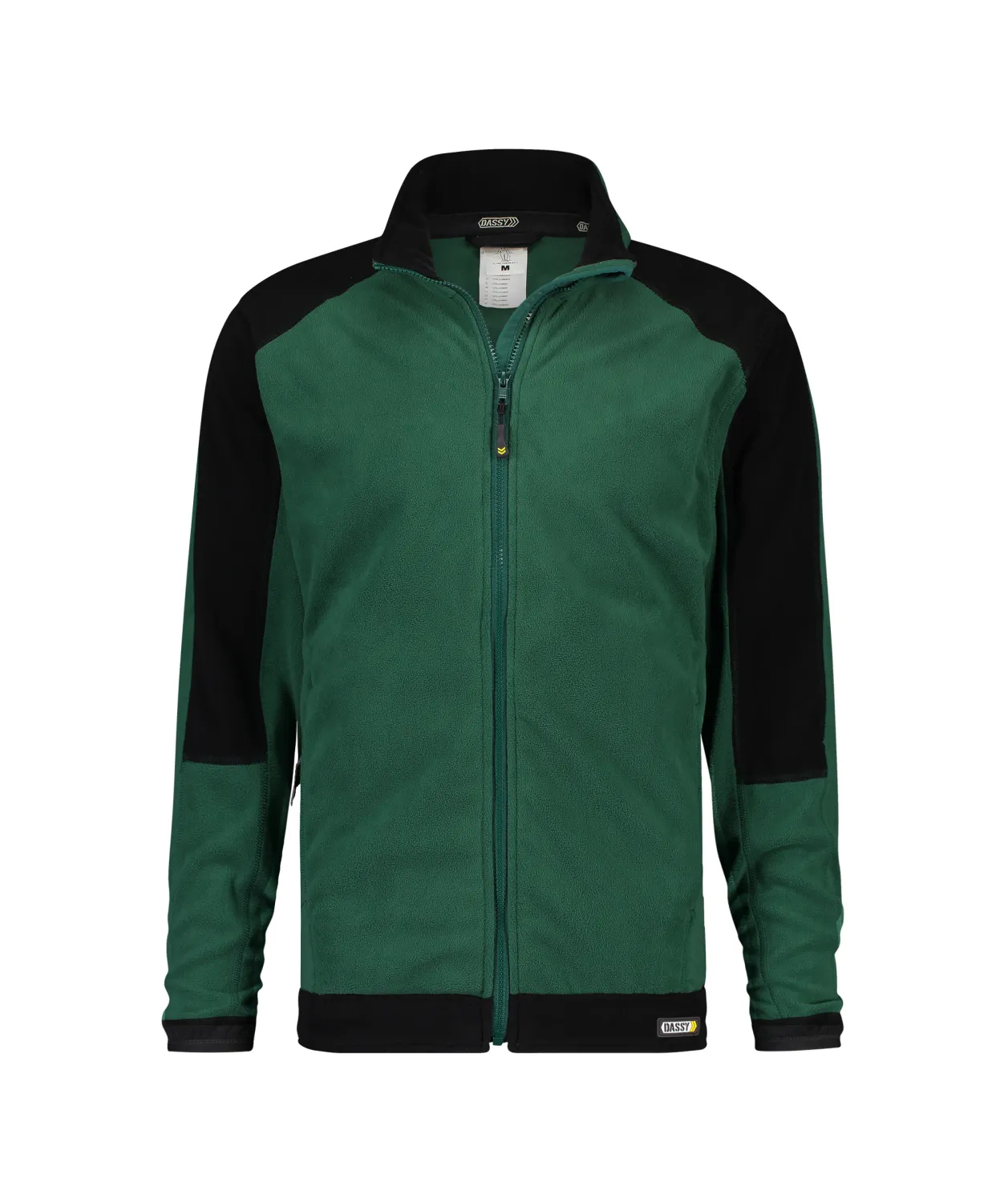 DASSY Fleece Vest Kazan in DASSY Fleece Vest Kazan FLESSEN GROEN-ZWART
