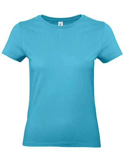 Dames T-shirt B&C E190 TW04T in Dames T-shirt B&C E190 TW04T - Swimming Pool