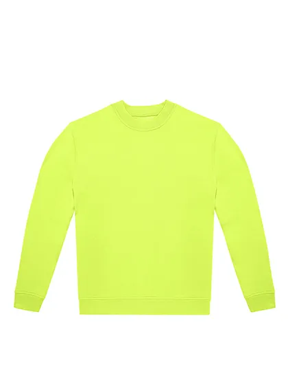 Heren Sweater B&C ID.222 Crew WG007 in Heren Sweater B&C ID.222 Crew WG007  Acid Lime