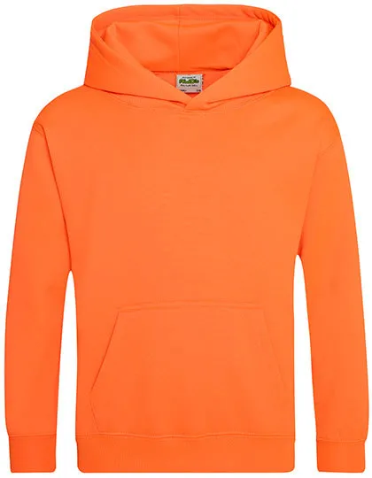 Kinder Hoodie Electric AWDis JH004J in Kinder Hoodie Electric AWDis JH004J Electric Orange