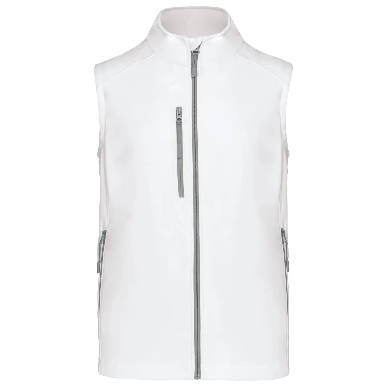 Heren Softshell Bodywarmers Kariban K403 in Heren Softshell Bodywarmers Kariban K403 Wit
