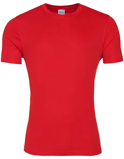 Kinder Sportshirt Cool Smooth AWDis JC020J in Kinder Sportshirt Cool Smooth AWDis JC020J - Fire Red