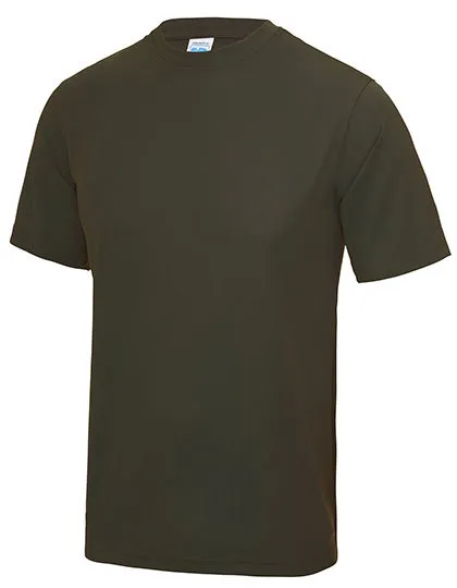 Heren Sportshirt AWDis JC001 in Heren Sportshirt AWDis JC001 Olive Green
