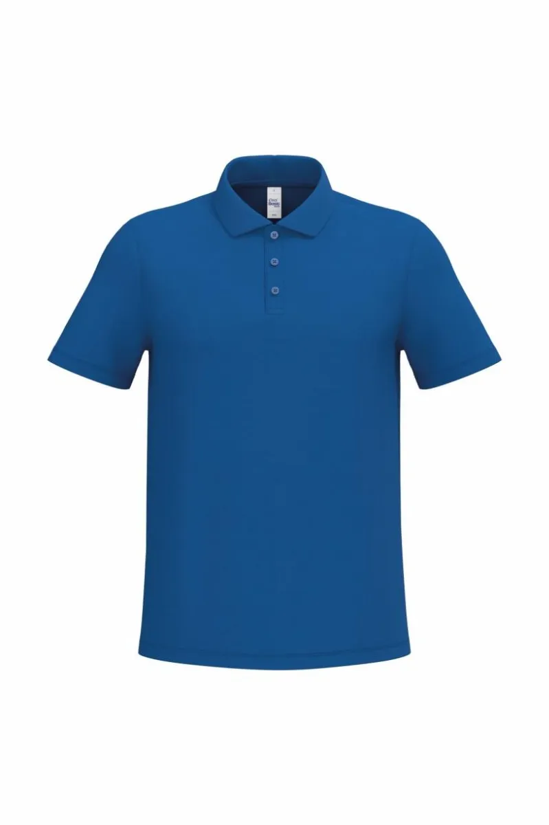 Goedkope Heren Polo iDeal Basic Brand in Royal Blue