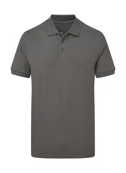 Heren Polo Signature SG Stretch Tagless in Heren Polo Signature SG Stretch Taglessc Charcoal