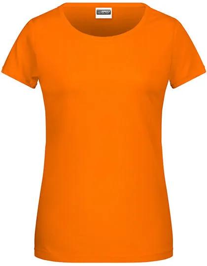 Dames T-shirt Daiber Basic-T 8007 in Oranje