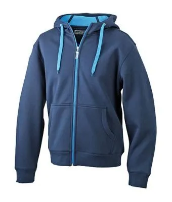 Hooded sweater binnenzijde fleece JN355 productfoto