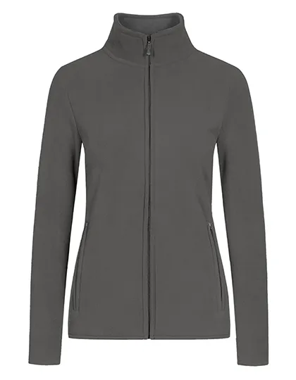 Dames Fleece Vest Promodoro 7965 in Dames Fleece Vest Promodoro 7965 Steel Grey